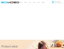 Tablet Screenshot of govideo.com